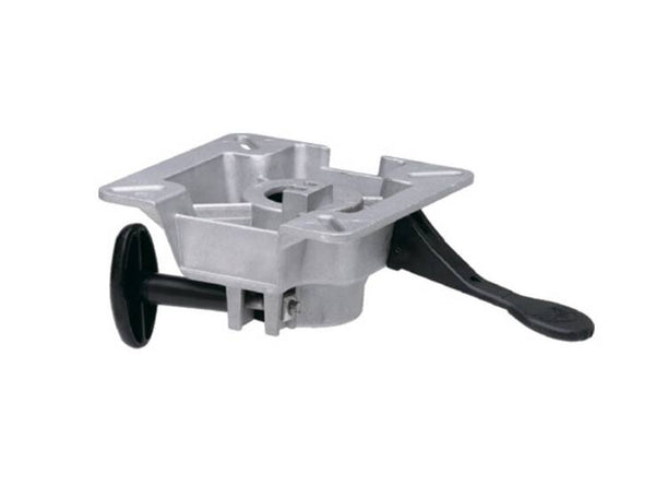 Attwood LakeSport 3° Aluminum Seat Mount with Friction Control for 2-3/8" D Post  • 818441