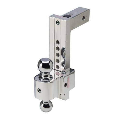 Fastway 10" Adjustable Silent Tow Dual Ball Mount 2" and 2-5/16" Balls, 2" Receiver  • 47-00-3900