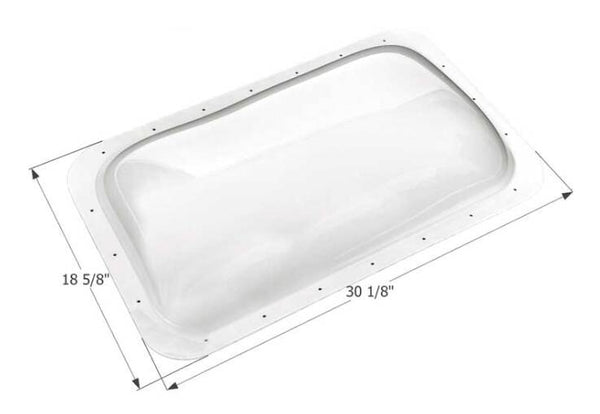Icon RV Skylight for Winnebago RVs, 27" x 15.75" - Clear  • 12251
