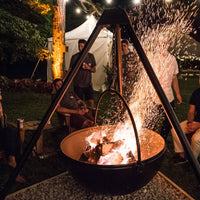 Cowboy Cauldron The Ranch Boss Fire Pit & Grill, 220 LBS, 42" Diameter  • 40001-RANCH BOSS