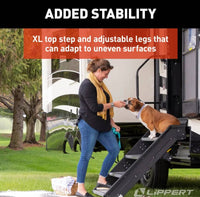Lippert 30" Premium Quad Solid Step (Fits 29"-36")  • 791575