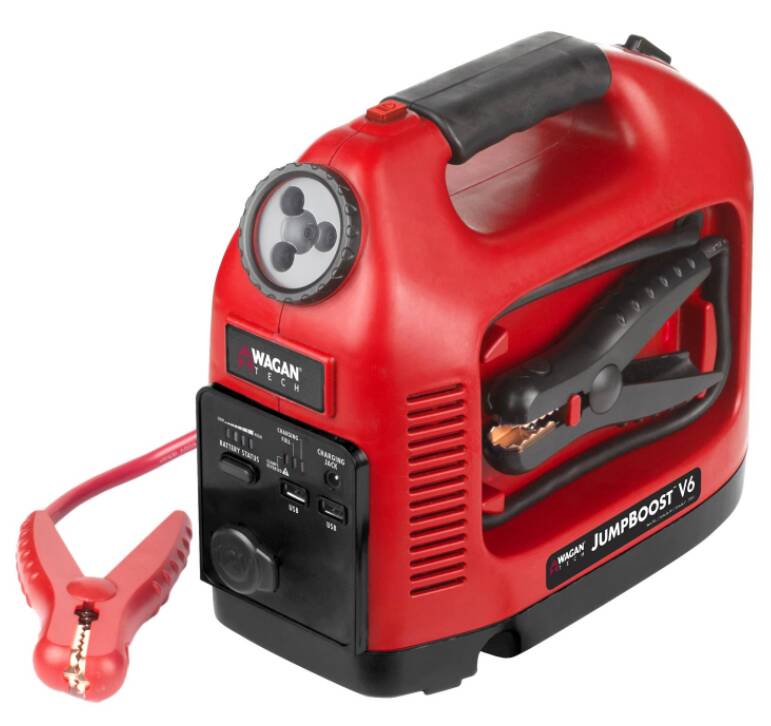 Wagan JumpBoost V6 12 V Portable Jump Starter  • 7551