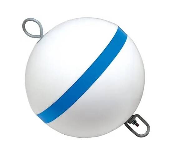 Taylor Made 12" Sur-Moor Mooring Buoy, White  • 22170