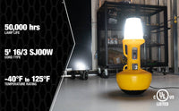 Southwire Wobblelight V2 120 V 12000 Lumens LED Work Light  • 111301LED