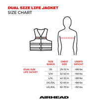 Airhead Trend Life Jacket Vest, Pink/Black, Adult 2XL/3XL  • 30081-06-A-BKHP