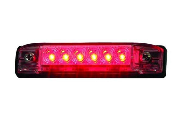 T-H Marine Slim Line 4" Red Utility Strip LED Light  • LED-51803-DP