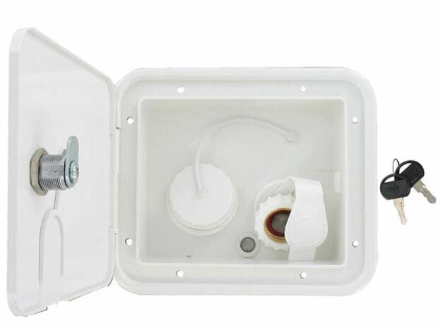 Valterra RV Fresh Water Gravity Fill & City Water Inlet Hatch  • A01-2000