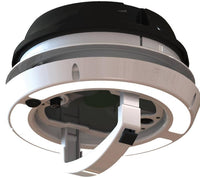 Maxxair MaxxFan Dome Plus with LED Lighting, Black  • 00-03810B