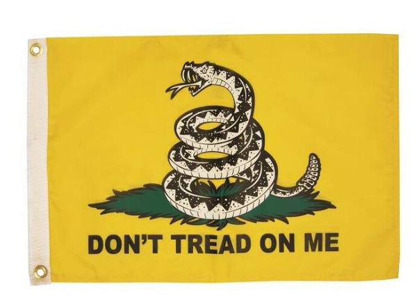 Taylor Made 12" x 18" Nylon "Don't Tread On Me" Flag  • 1617