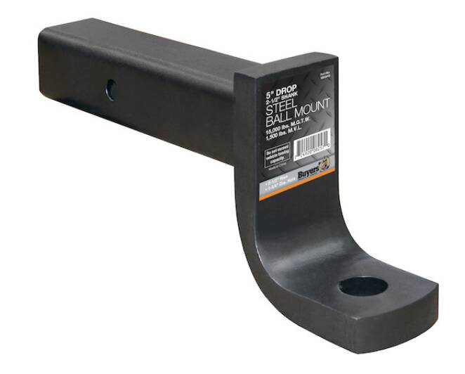 Buyers 2-1/2" Ball Mount, 5" Drop  • 1803410