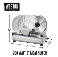 Weston 9" Meat Slicer  • 61-0901-W