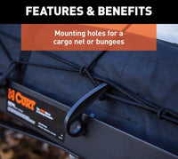 Curt 60" x 20" Cargo Carrier Folding 2" Shank, 500 LBS  • 18109