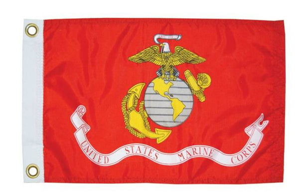 Taylor Made 12" x 18" Nylon "Marines Flag" Military Flag  • 5623