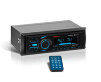 BOSS Audio Systems Marine Boat Stereo â€“ Single Din, Bluetooth, AM/FM Radio Receiver, Wireless Remote Control  • MR1308UABK