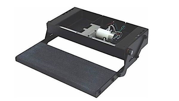 Lippert 30" Single Tread Lite Power RV Step With Switch, Harness  • 353620