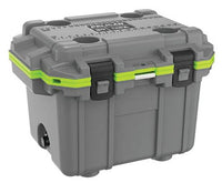 Pelican 30-Quart Elite Cooler - Dark Gray/Green  • 30Q-1-DKGRYEGRN