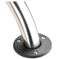 Garelick 43" Stainless Steel 4-Step Folding Pontoon Hook Ladder with Deck Mounting Cups  • 12350-21