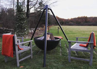 Cowboy Cauldron The Ranch Boss Fire Pit & Grill, 220 LBS, 42" Diameter  • 40001-RANCH BOSS