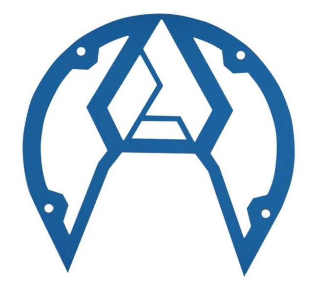 Assault Industries Sidewinder Convex Bezel Set - Blue  • 101005SM0802