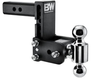 B&W Tow & Stow Adjustable Dual-Ball Mount - 2" Receiver - 1 7/8", 2" Ball - 5" Drop  • TS10038B