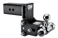 B&W Tow & Stow Adjustable Tri-Ball Mount - 3" Receiver - 1 7/8", 2", 2 5/16" Ball - 5" Drop  • TS30048B