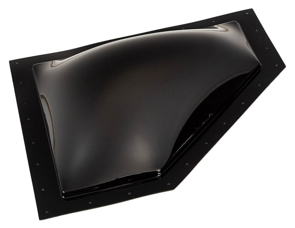 Specialty Recreation Neo Angle RV Skylight 30" x 13" - Smoke Black  • NSL3013S