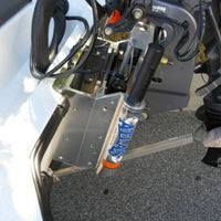 T-H Marine Atlas 8" Setback Polished Hydraulic Jack Plate  • AHJ-8V-DP