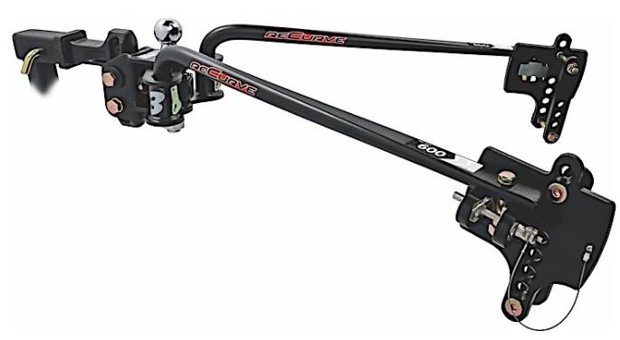 Camco Recurve R3 Weight Distribution Hitch Kit - 600lb, 2" Ball  • 48771