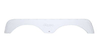 Icon FS2185 66-1/8"L x 11"H (6-3/8" Arch Heigh) Polar White Tandem Fender Skirt for Jayco Eagle Model  • 12185