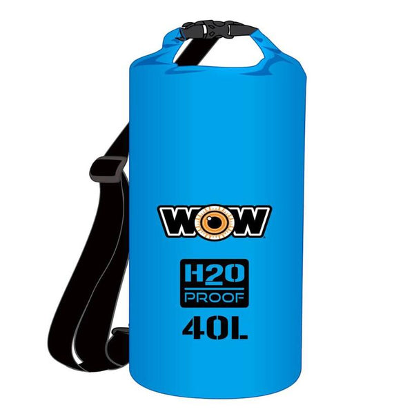 Wow Watersports Waterproof Pouch With Shoulder Strap - 40 Liter - Blue  • 18-5100B