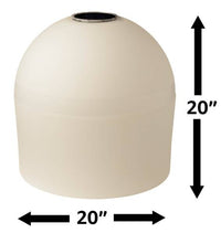 Dunn-Rite 20" Illuminating Solar Buoy, White  • BUOY 1