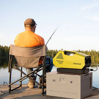 EnjoyCool Outdoor Portable Air Conditioner, 2380 BTU, Yellow  • LFL-AC-YELLOW