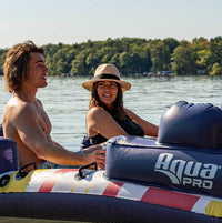 Aqua Leisure 4-5 Person Inflatable Raft – 7 ft. x 7 ft.  • APL21000