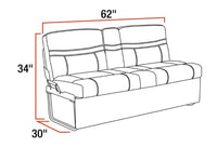 Thomas Payne 62" Altoona Jackknife RV Sofa with Kickboard  • 2020135018