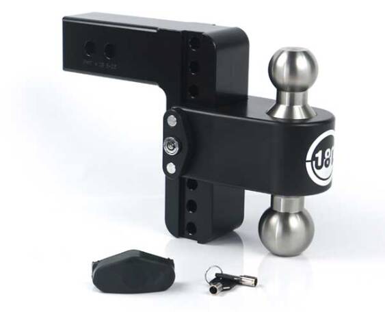 Weigh Safe 180 Adjustable Ball Mount for 2-1/2" Receivers  • LTB6-2.5-CER-BLA