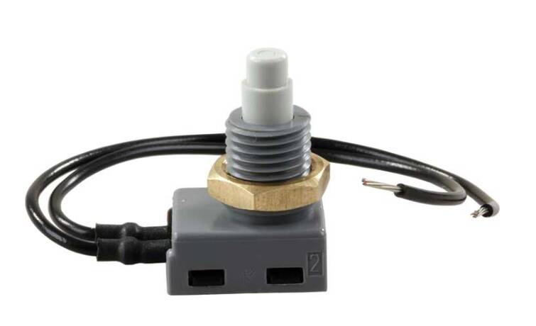 JR Products 12V RV Roof Vent Push Button On/Off Switch  • 13985