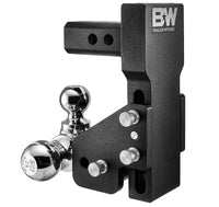 B&W MultiPro Tow & Stow Adjustable Tri-Ball Mount - 2" Receiver - 1 7/8", 2", 2 5/16" Ball - 4.5" Drop  • TS10066BMP