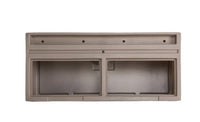 Wise  Premier Series 50" Pontoon Bench, Base Only, Platinum  • BM1145-1B-990