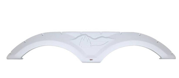Icon  FS2072 70-1/8"L x 11-1/4"H (5-1/2" Arch Heigh) Taupe Tandem Fender Skirt for Forest River Wildcat Model  • 12361