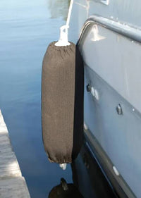 Taylor Made Premium Heavyweight Fender Covers fits Hull Gard- 6-1/2" x23", Super Gard 5-1/2" x 20" and Big B 6"x15", Black  • 9204R