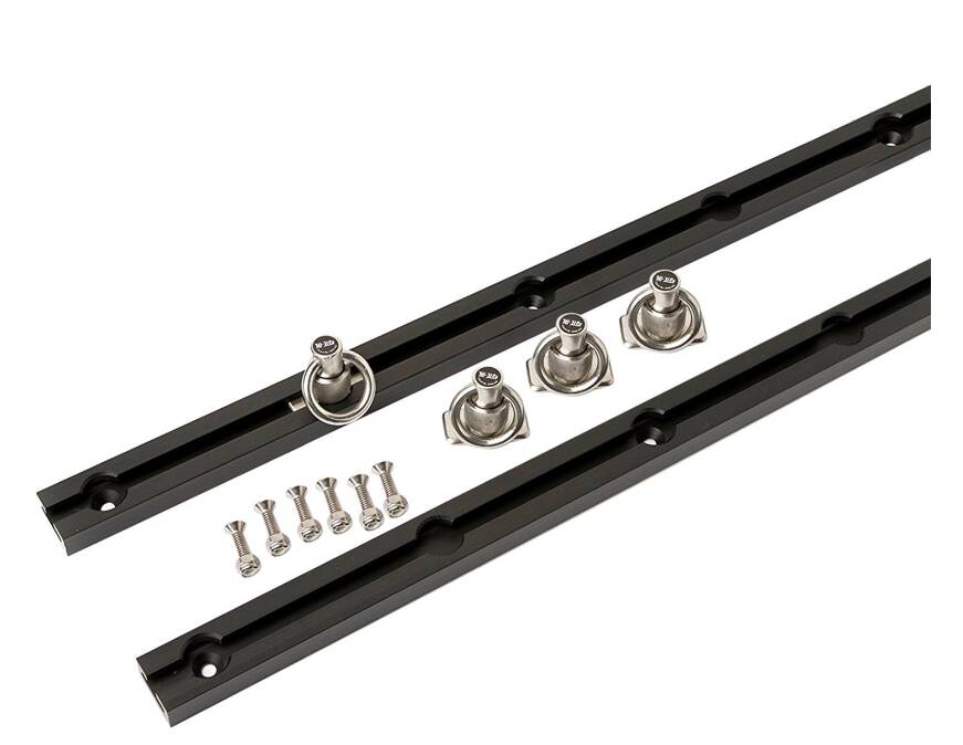 Hi-Lift 68" Black Anodized Slide-N-Lock Tie-down System  • BXR68B