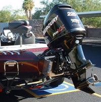 T-H Marine Atlas 8" Setback Polished Hydraulic Jack Plate  • AHJ-8V-DP