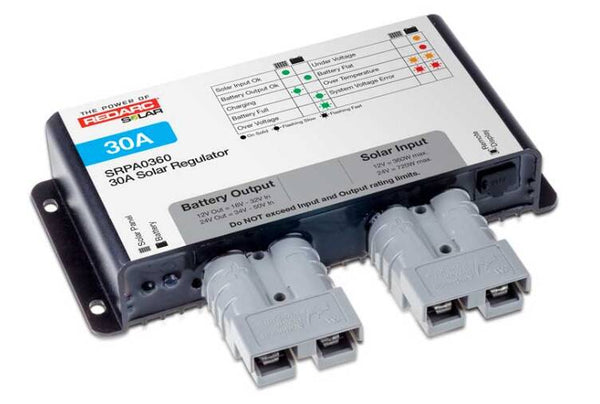 Redarc 30 Amp Solar Regulator - Anderson Connect  • SRPA0360