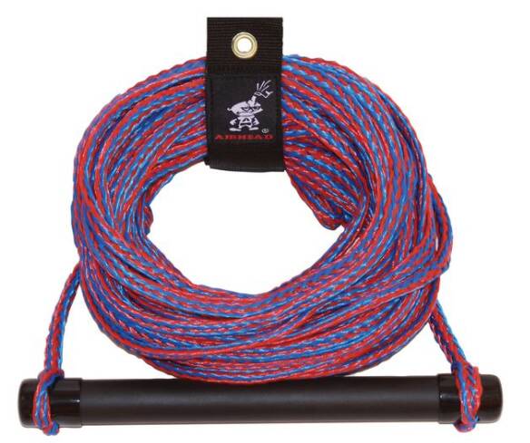 Airhead 1-Section Rubber Handle Water Ski Rope - 75 ft  • AHSR-1