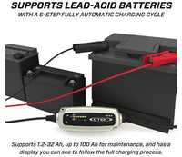 CTEK US 0.8 Battery Charger/Maintainer  • 56-865