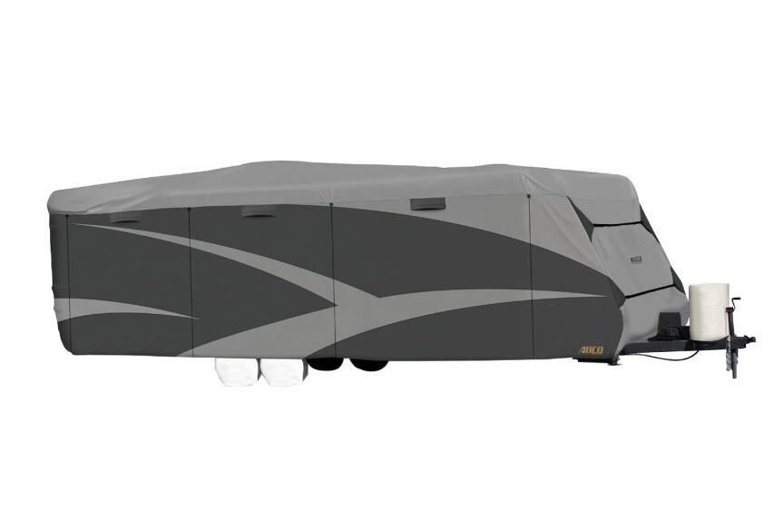 ADCO SFS AquaShed Designer Travel Trailer Cover (Gray, Up to 34')  • 52246