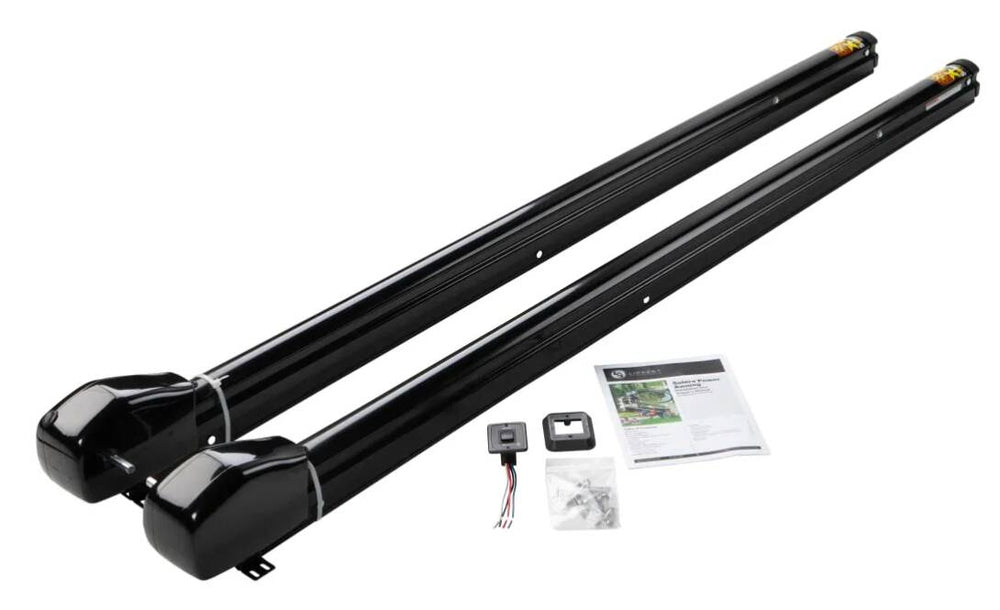 Lippert Solera XL 12V Power RV Awning Arms & Hardware Kit - 78" Black  • 362243