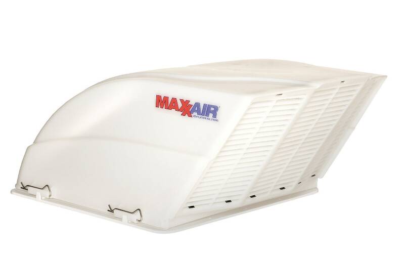 MaxxAir FanMate 25" x 18.5" White Roof Vent Cover  • 00-955001