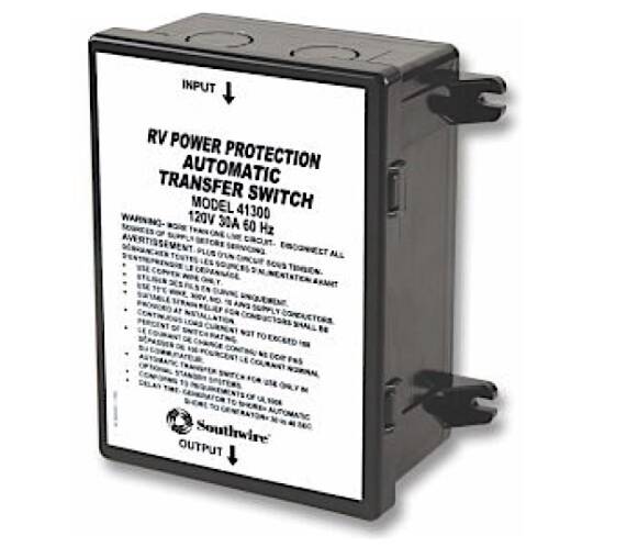 Southwire  RV Power Protection Automatic Transfer Switch 30 Amp  • 41300