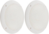 PQN Audio Waterproof 6" Speakers - White - 2 Pack  • ECO50-4W